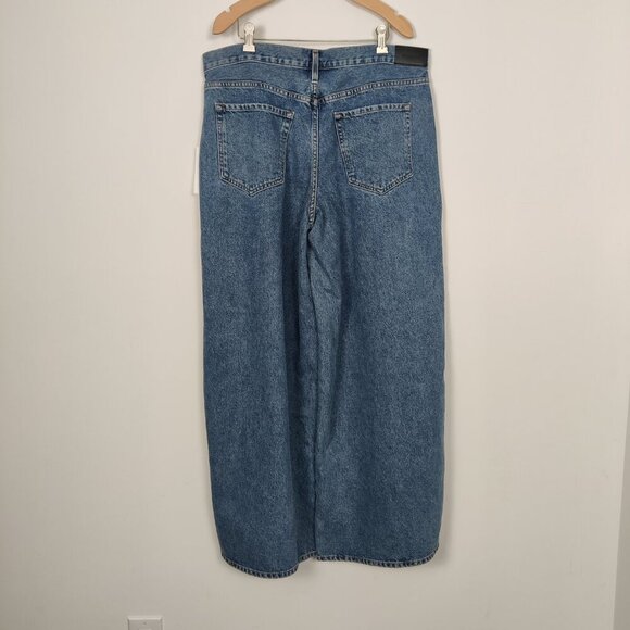 Goldsign The Atticus Jean Low Slung Wide Trouser Women's Jeans Size 30 NEW - Picture 2 of 14